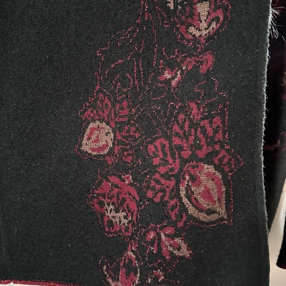 Chicos Vibrant Faux-Fur Cardigan - Picture 7 of 15